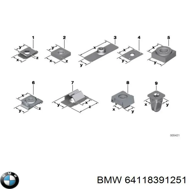  64118391251 BMW