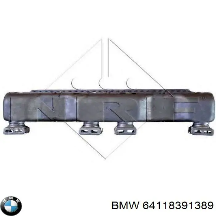 64118391389 BMW Радиатор отопителя салона
