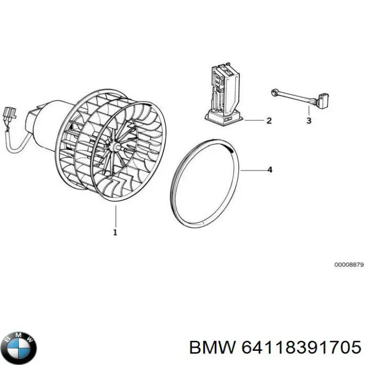  64118391705 BMW