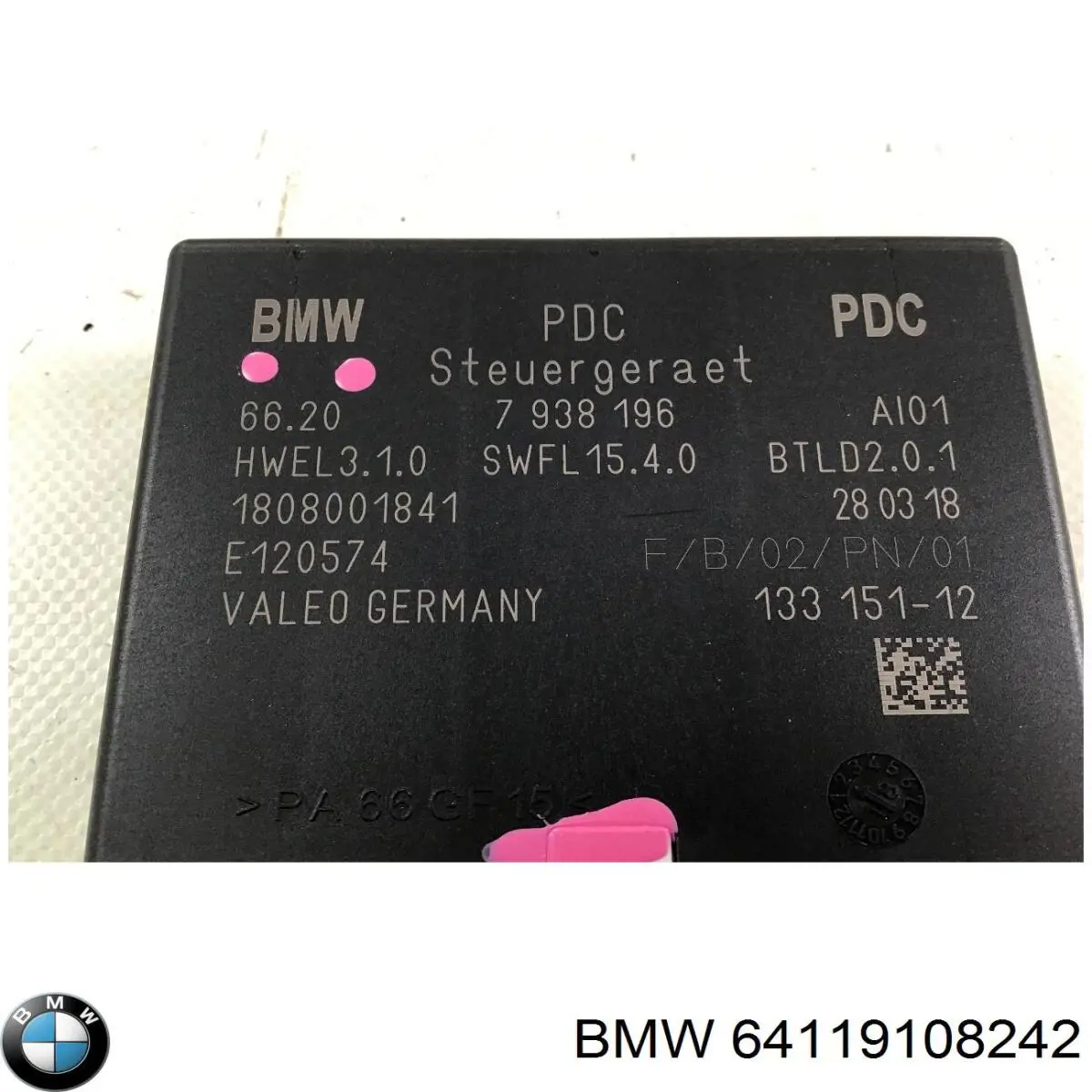 ЭБУ климат-контроля BMW 64119462879