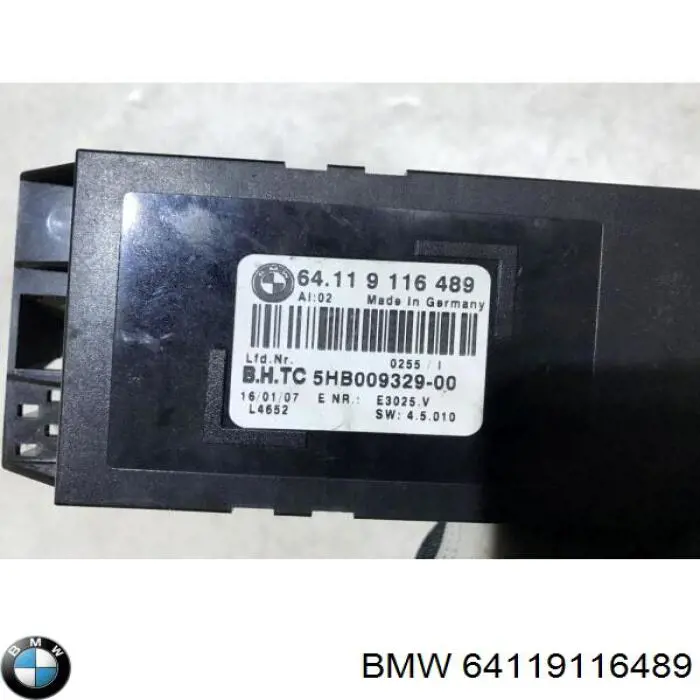  BMW 64119116489 цена, от 25.38 USD