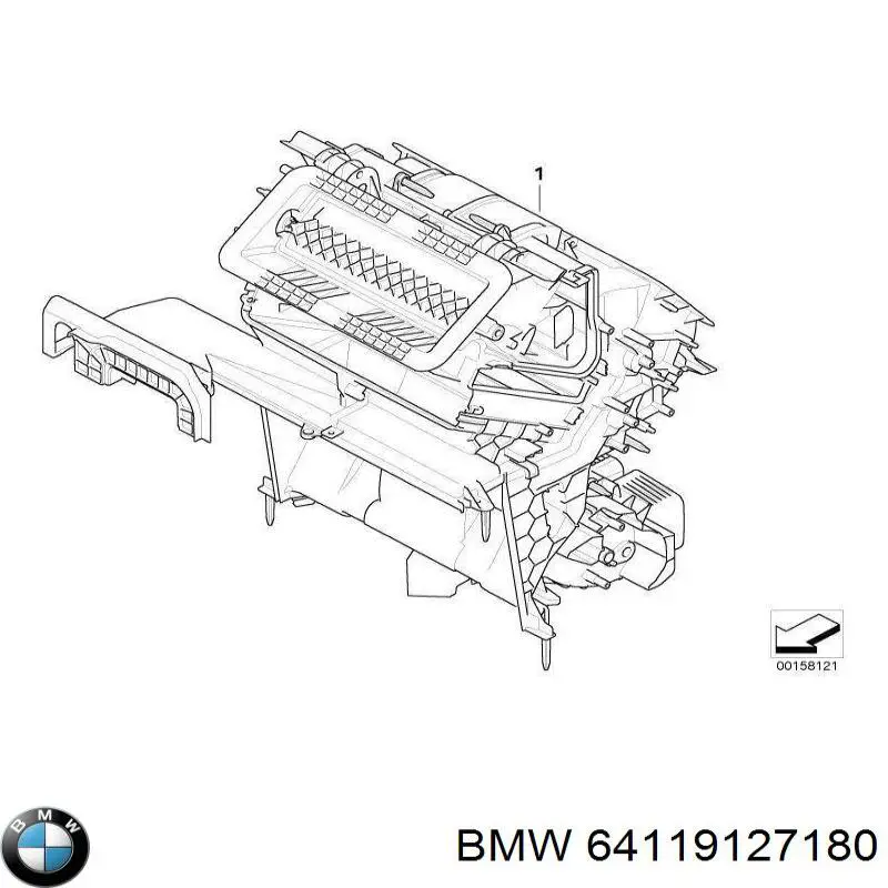 64119127180 BMW 