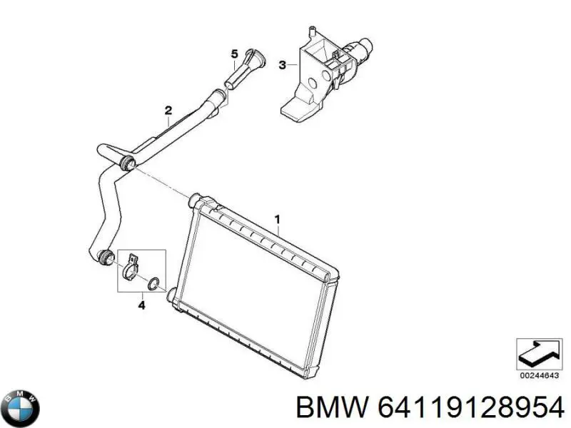  64119128954 BMW