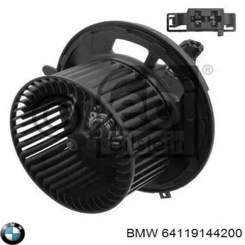 Купить 64119144200 BMW Электродвигатели (электродвигатель отопителя) или розетка прицепа штепсельная