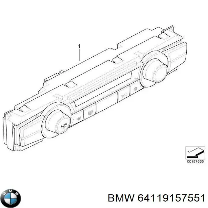  64119157551 BMW