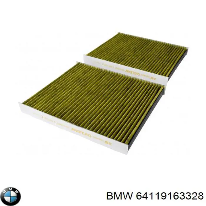 Воздушный фильтр салона BMW 64119163328