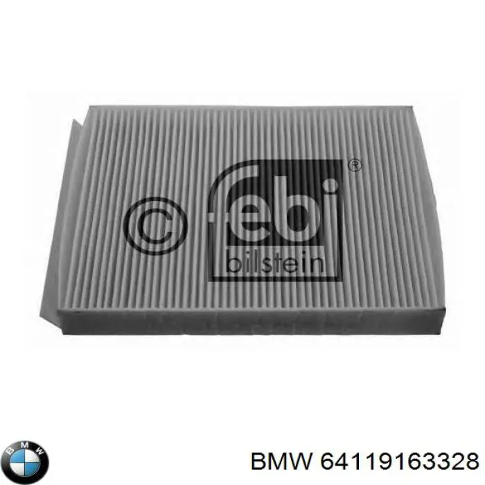 Фильтр салона 64119163328 BMW