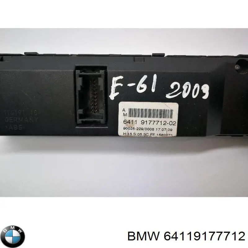  BMW 64119160526 цена, от 31.07 USD