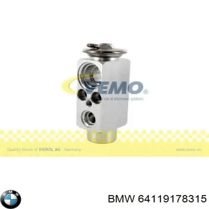 Купить 64119178315 BMW Клапан TRV кондиционера