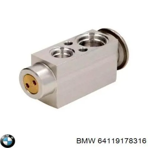 64119178316 BMW Терморегулирующий вентиль кондиционера