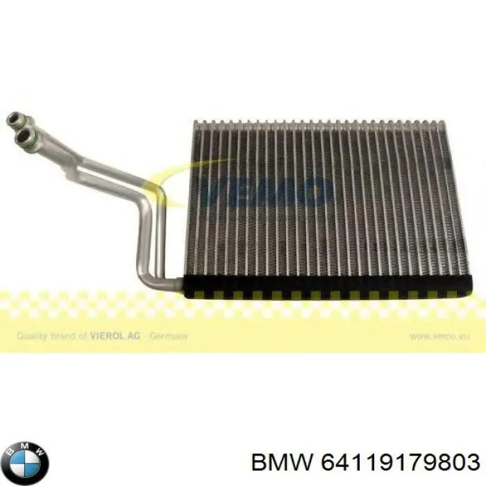 Радиатор испарителя кондиционера BMW 64119179803 цена, от 126.70 USD