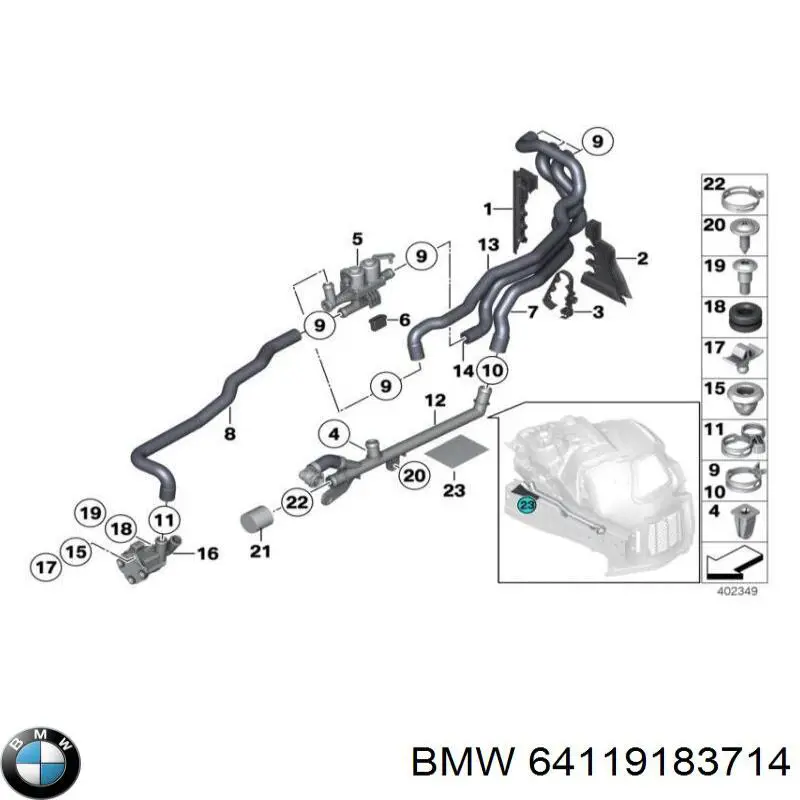 64119230237 BMW 