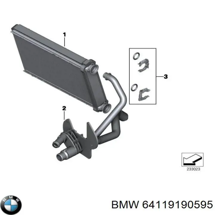 Радиатор печки (отопителя) Mahle Original AH337000S цена, от 35.47 USD