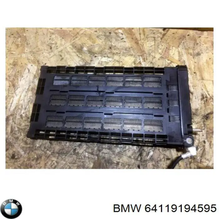 9194595 BMW Радиатор отопителя салона