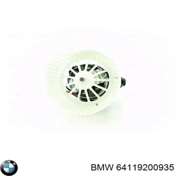 Купить 64119200935 BMW Электродвигатели (электродвигатель отопителя) или розетка прицепа штепсельная