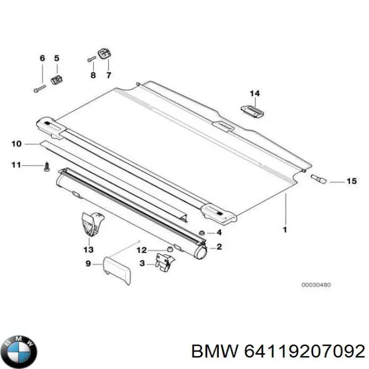 64119207092 BMW