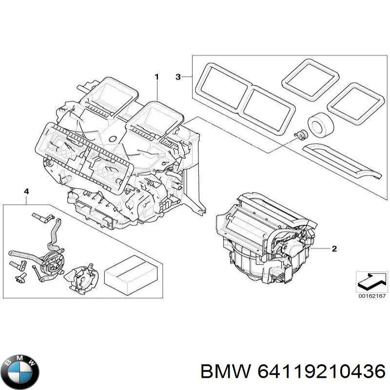  BMW 64119210436 цена, от 88.69 USD