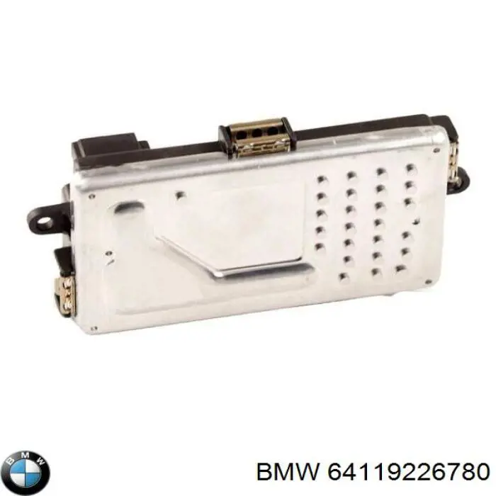 Резистор (сопротивление) вентилятора печки (отопителя салона) BMW 64119226780