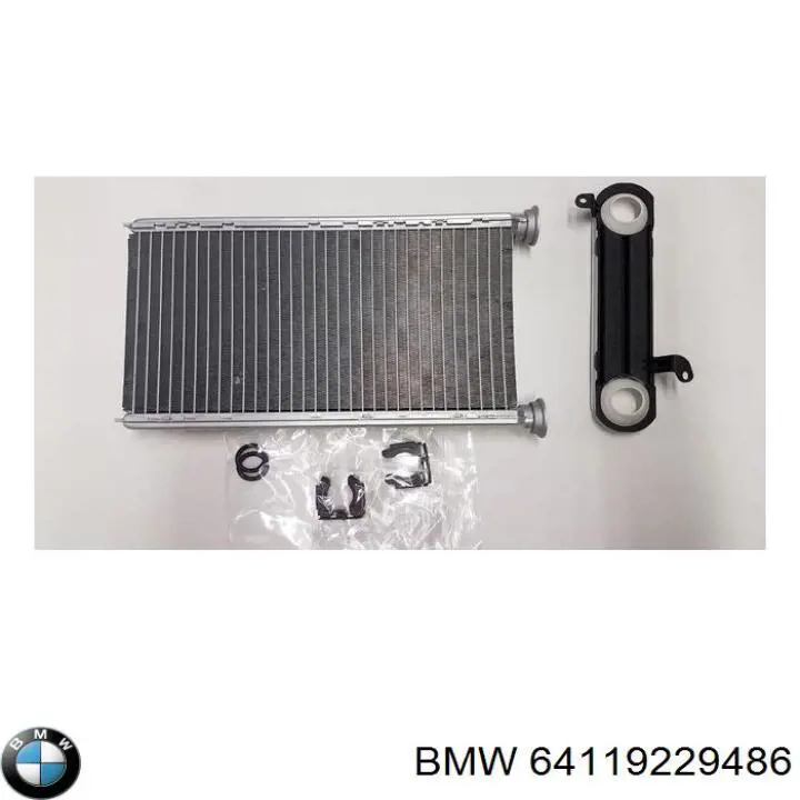 Радиатор печки (отопителя) BMW 64119229486