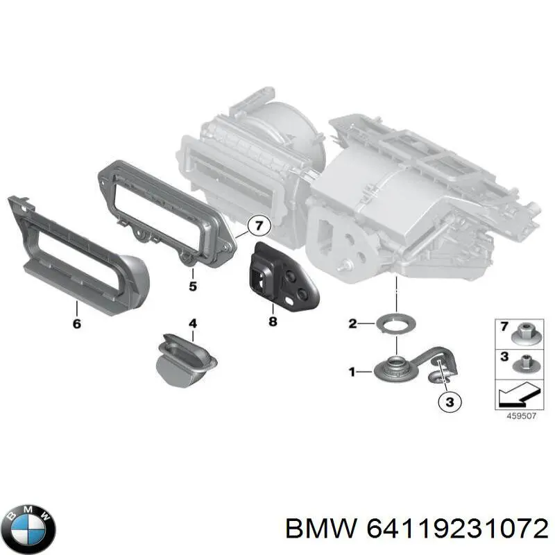 64119231072 BMW 