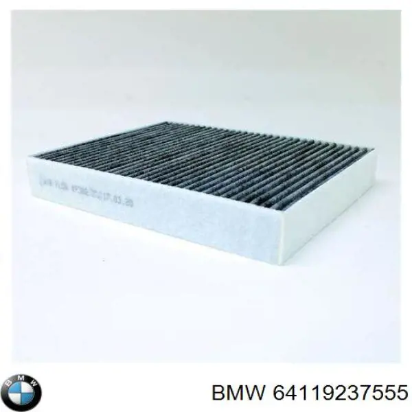 Filtro de salão BMW 64119237555