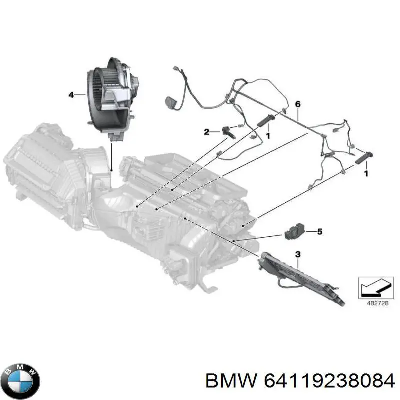  64119238084 BMW