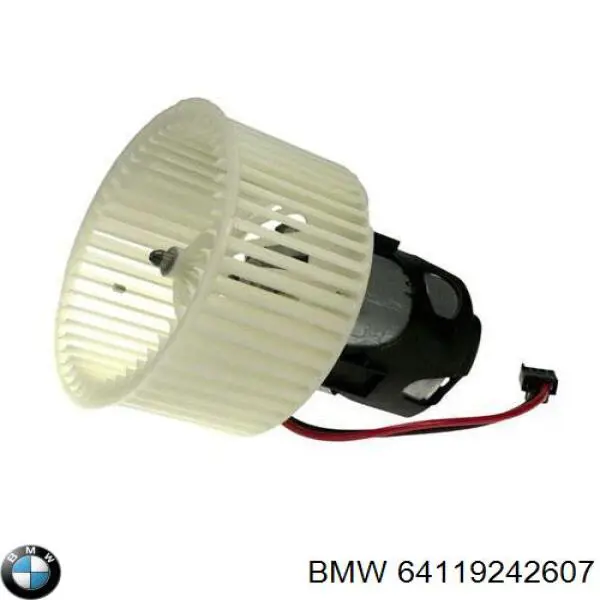 Купить 64119242607 BMW Электродвигатели (электродвигатель отопителя) или розетка прицепа штепсельная