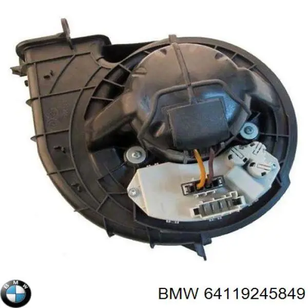 Купить 64119245849 BMW Электродвигатели (электродвигатель отопителя) или розетка прицепа штепсельная