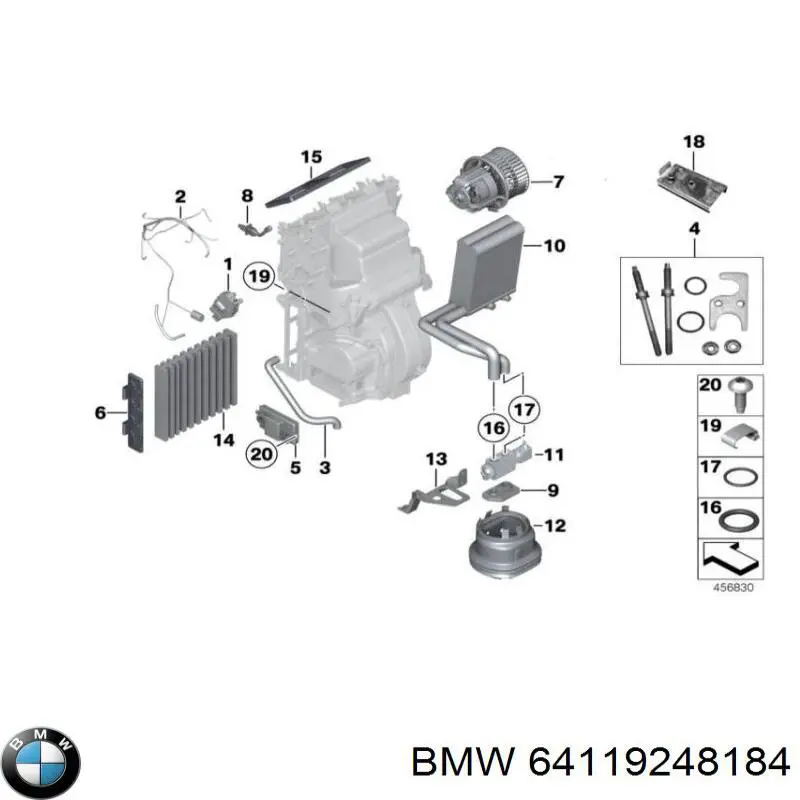 64119248184 BMW 