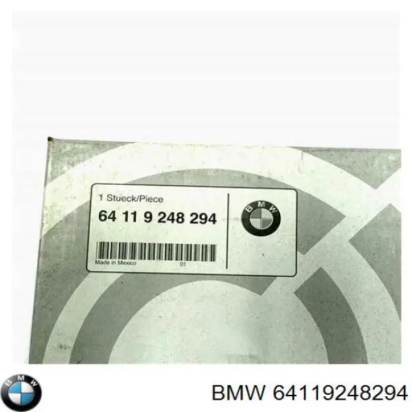 Фільтр салону 64119248294 BMW