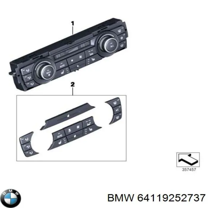 64119252737 BMW 