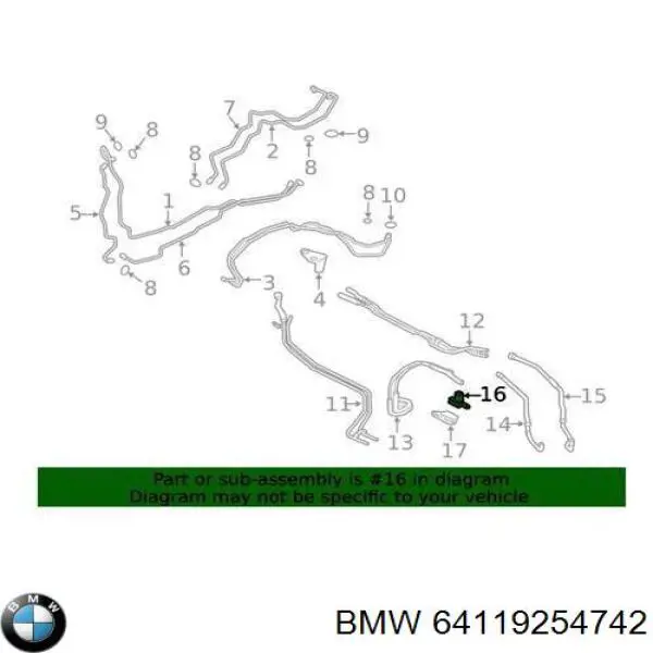 64119254742 BMW 