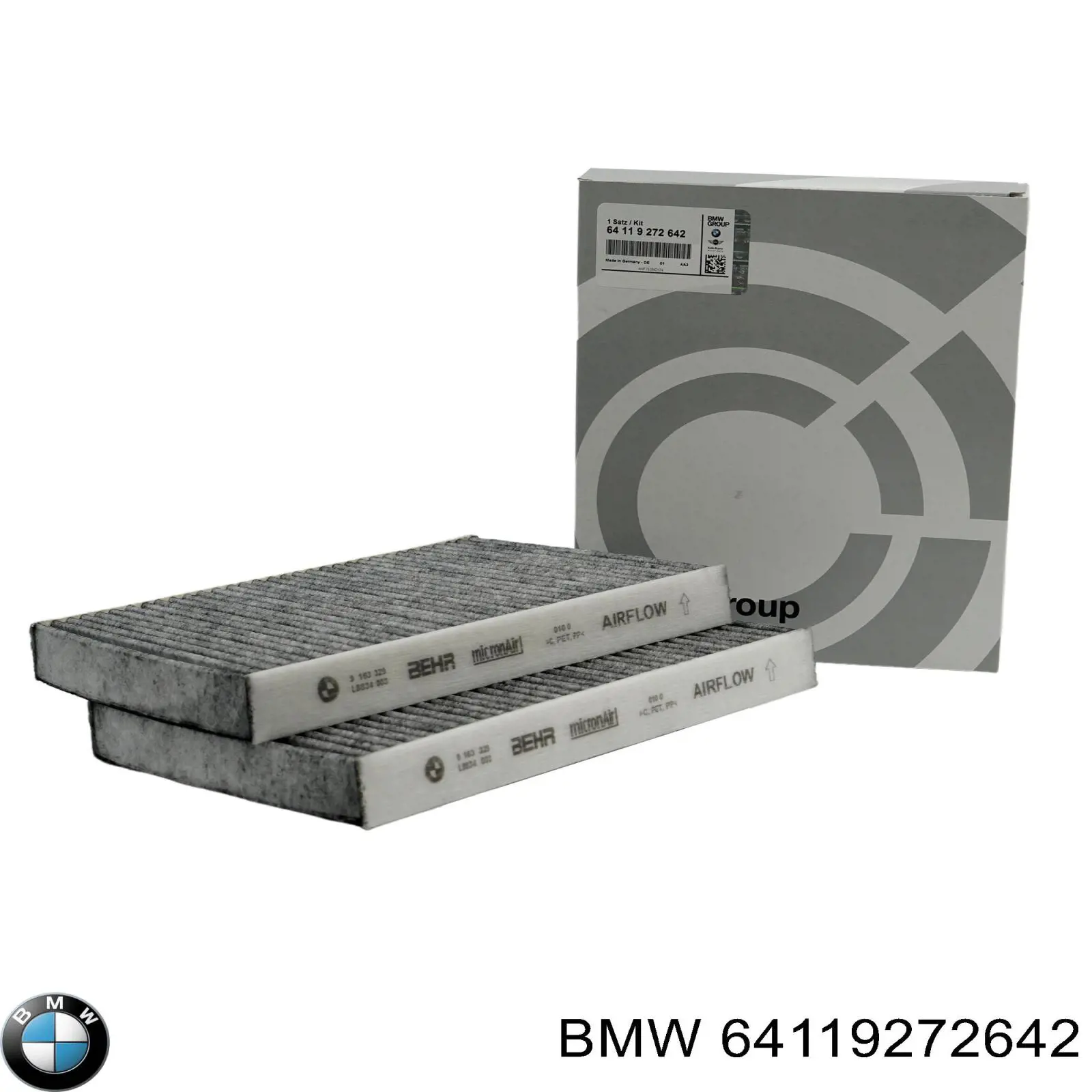 Воздушный фильтр салона BMW 64119272642