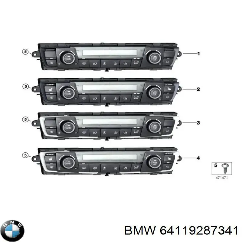  64119287341 BMW