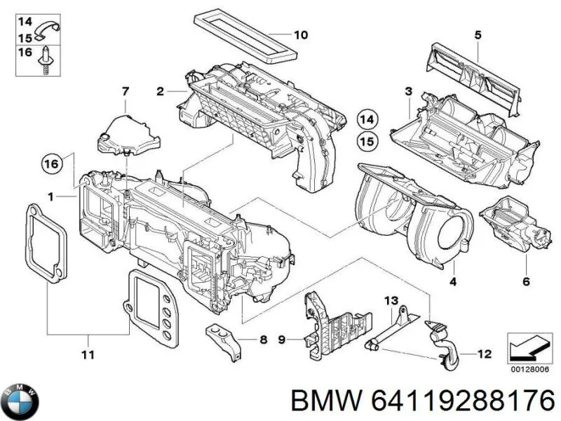  64119288176 BMW