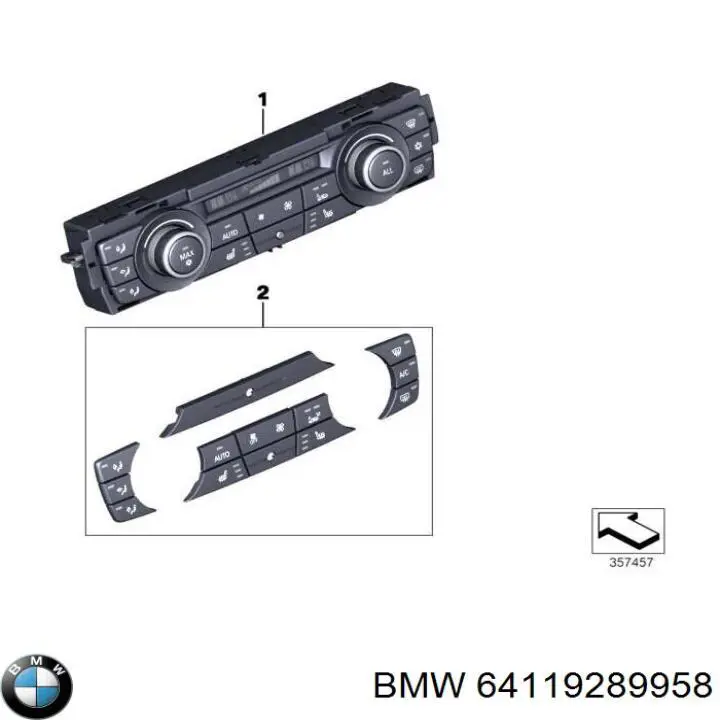  64119259616 BMW