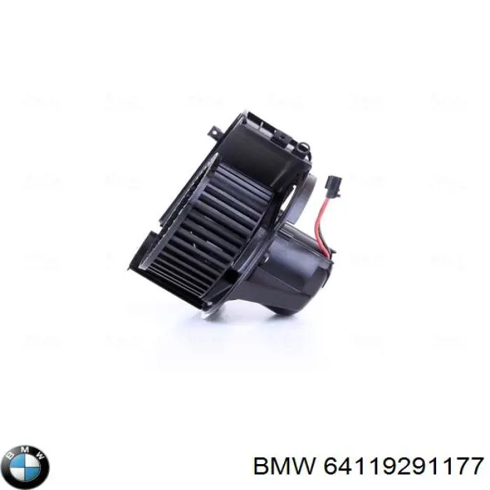 Мотор вентилятора печки (отопителя салона) BMW 64119291177