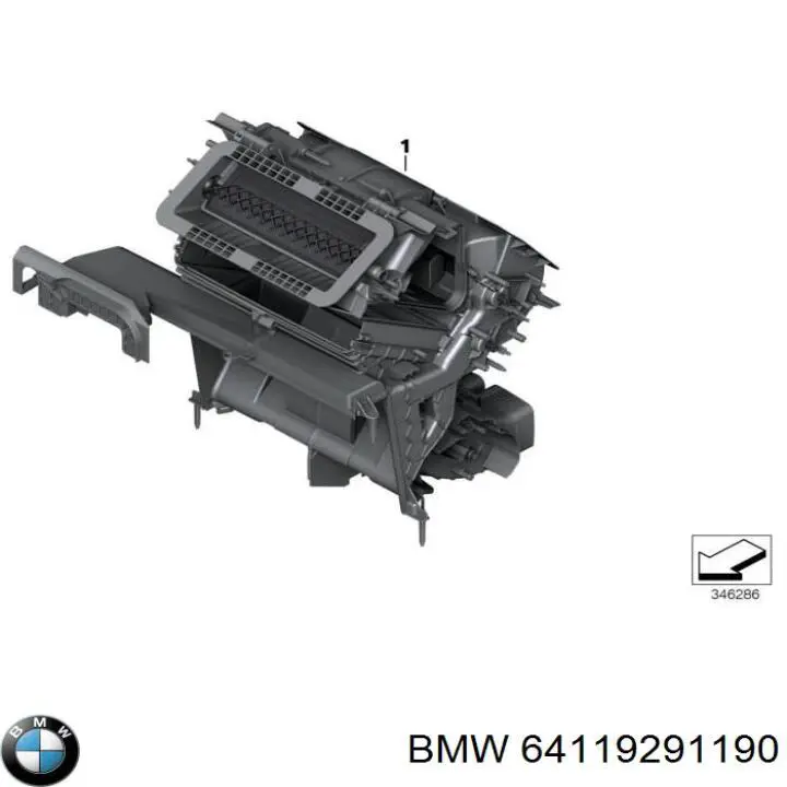 64119291190 BMW 