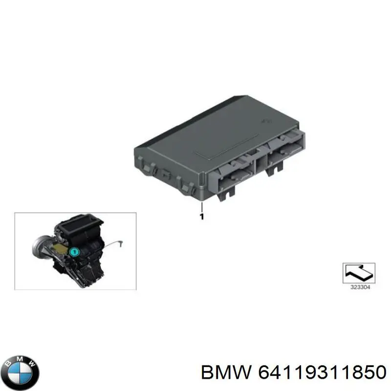  64119311850 BMW