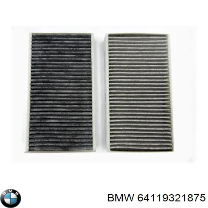 64119321875 BMW filtro de salão