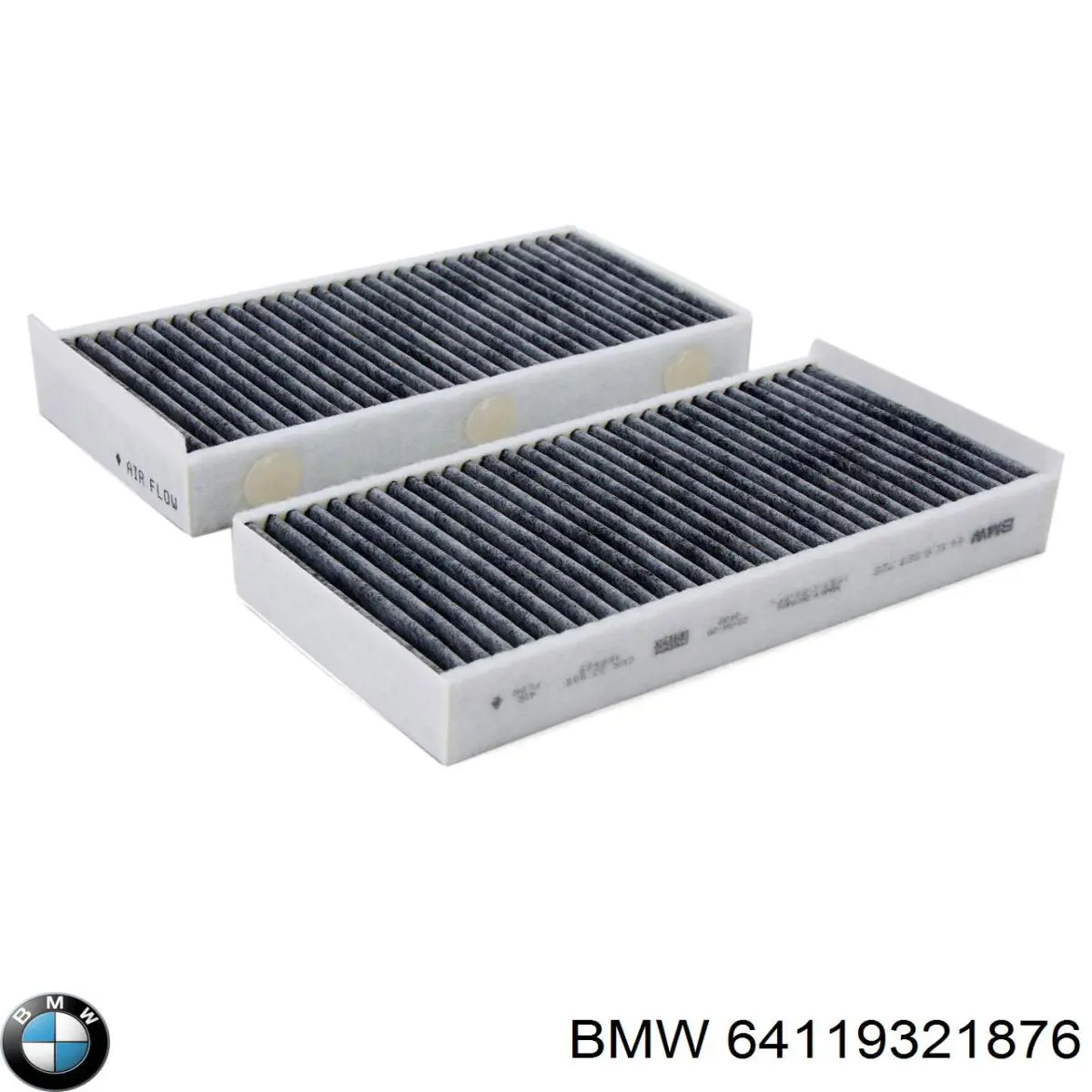 Купить 64119321876 BMW Фильтр салона угольный