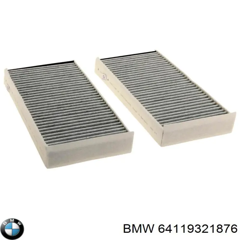 64119321876 BMW filtro de salão