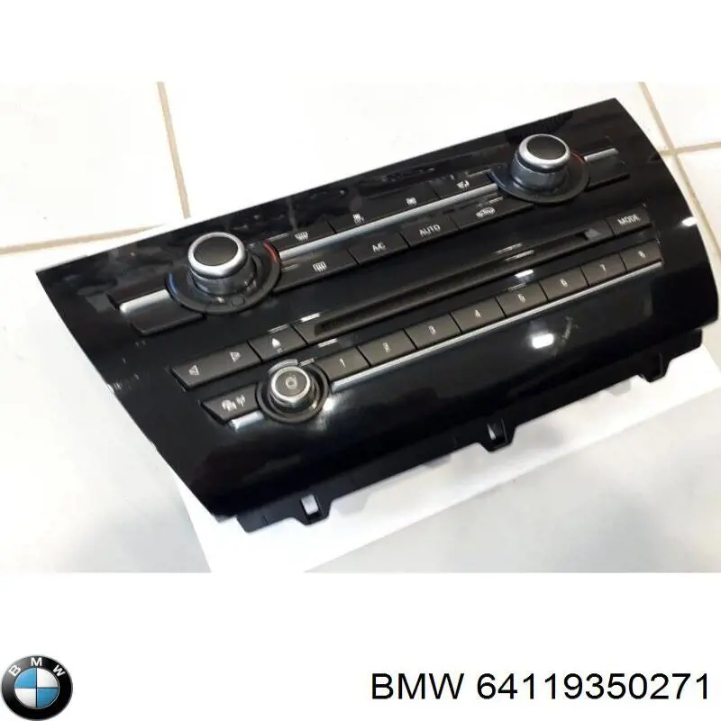 Блок управления кондиционером 64119388807 BMW
