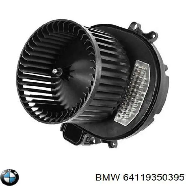 Мотор вентилятора печки (отопителя салона) BMW 64119350395