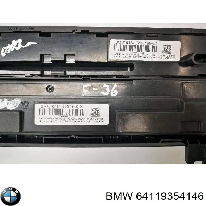 Регулятор вентилятора отопителя BMW 64119354146 цена, от 50.68 USD