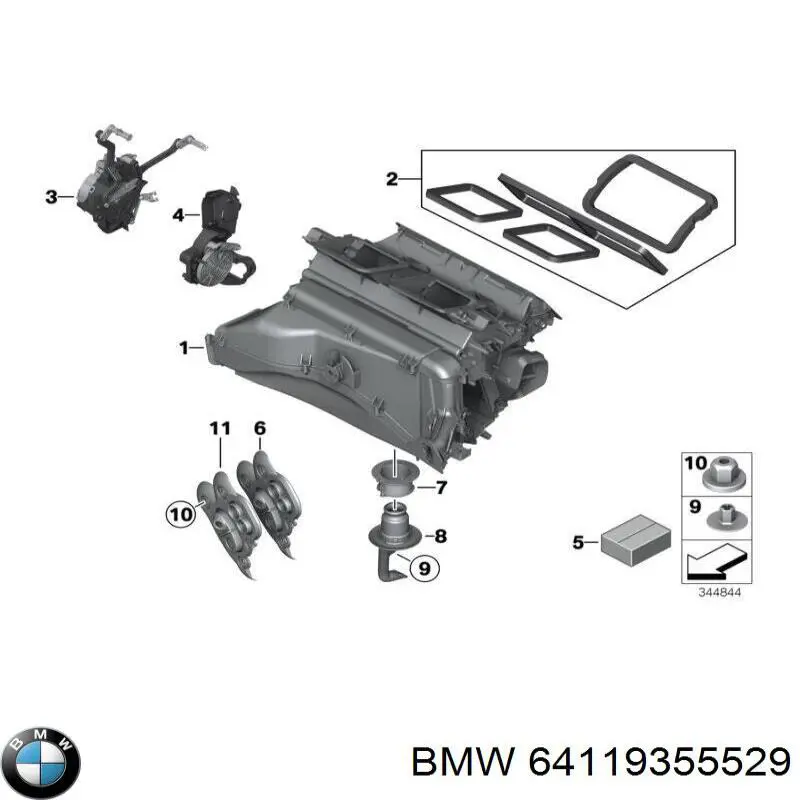64119244077 BMW 