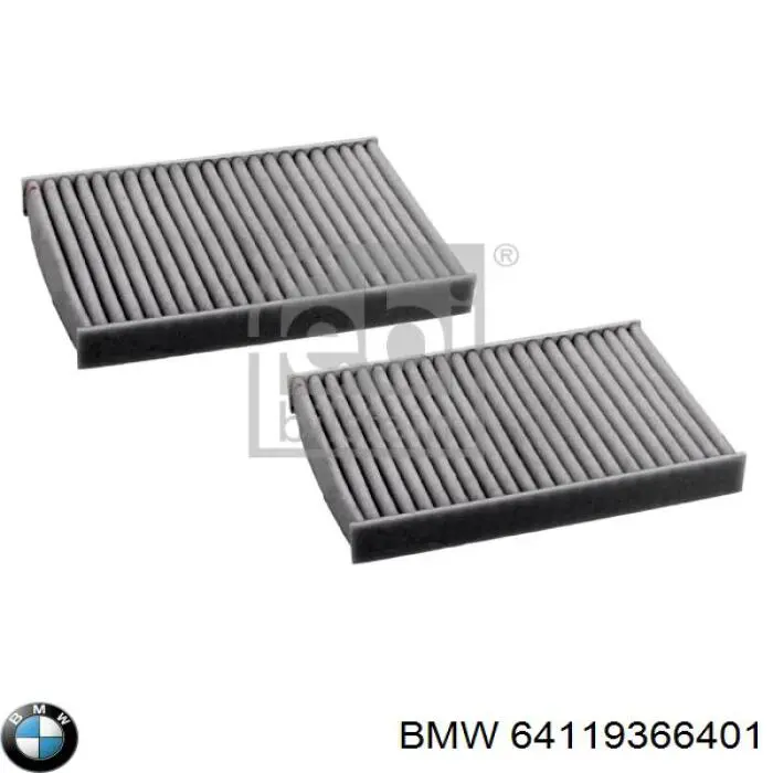 64119366401 BMW Внутрисалонный фильтр