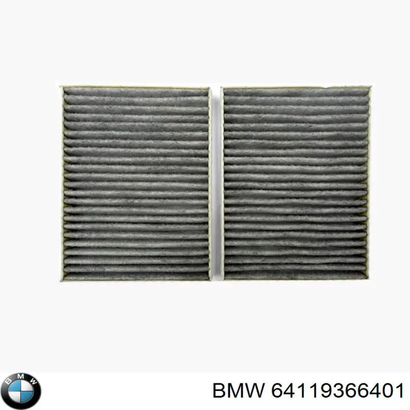 Фильтр воздушный отопителя BMW 64119366401 цена, от 75.53 USD