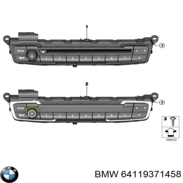 64119371458 BMW 