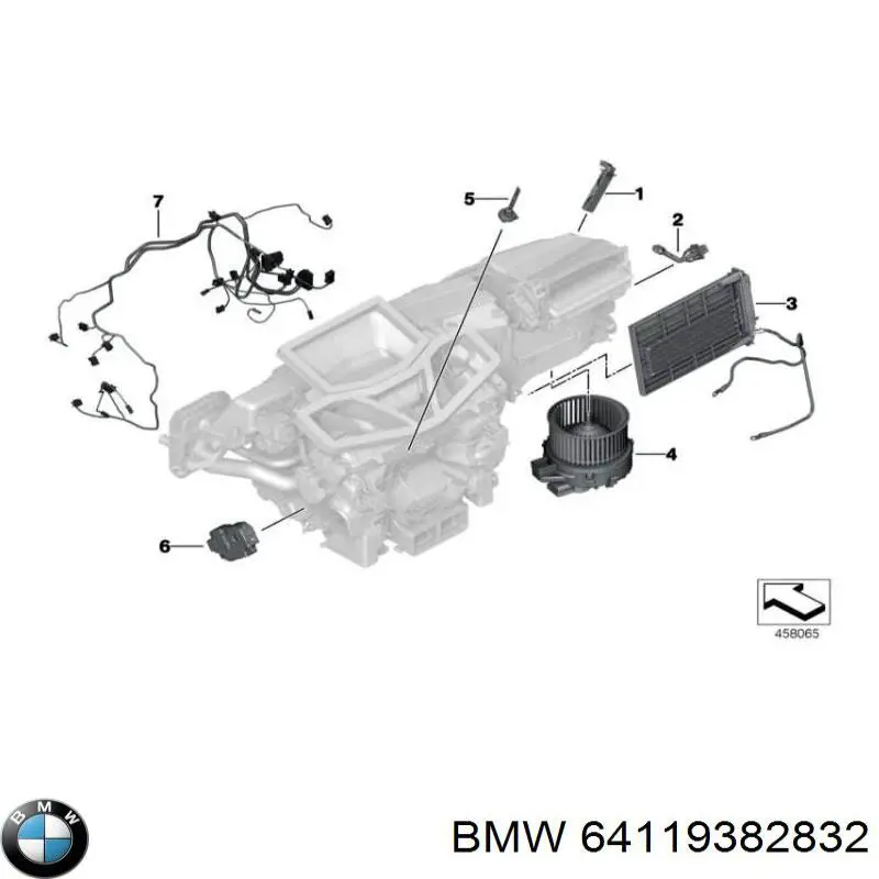 64116836881 BMW 